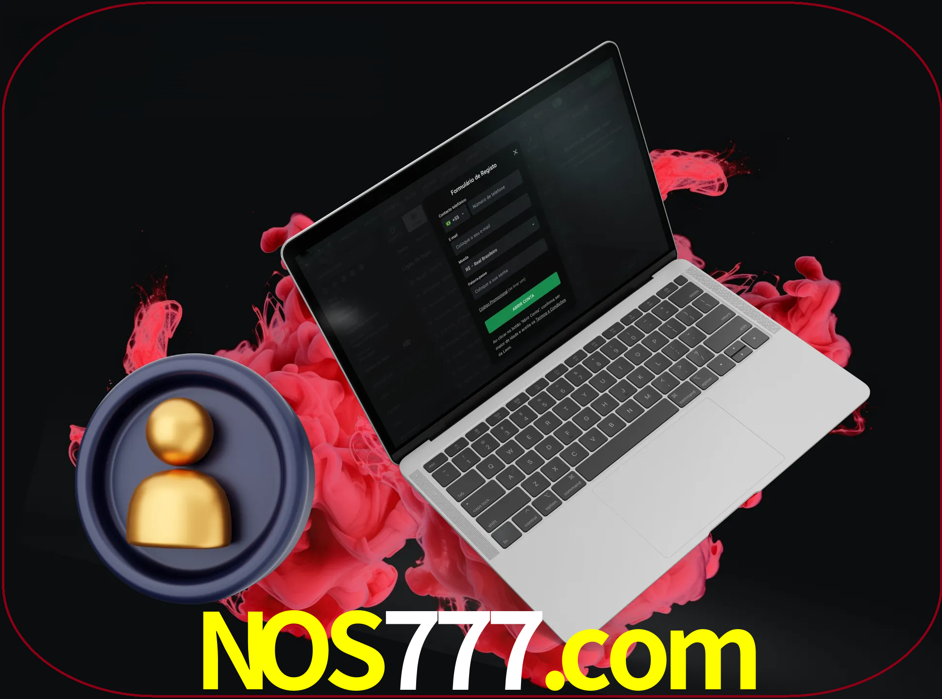 No cabeçalho do site nos777, clique no botão que o levará a um formulário especial onde terá de introduzir as suas informações actuais.
