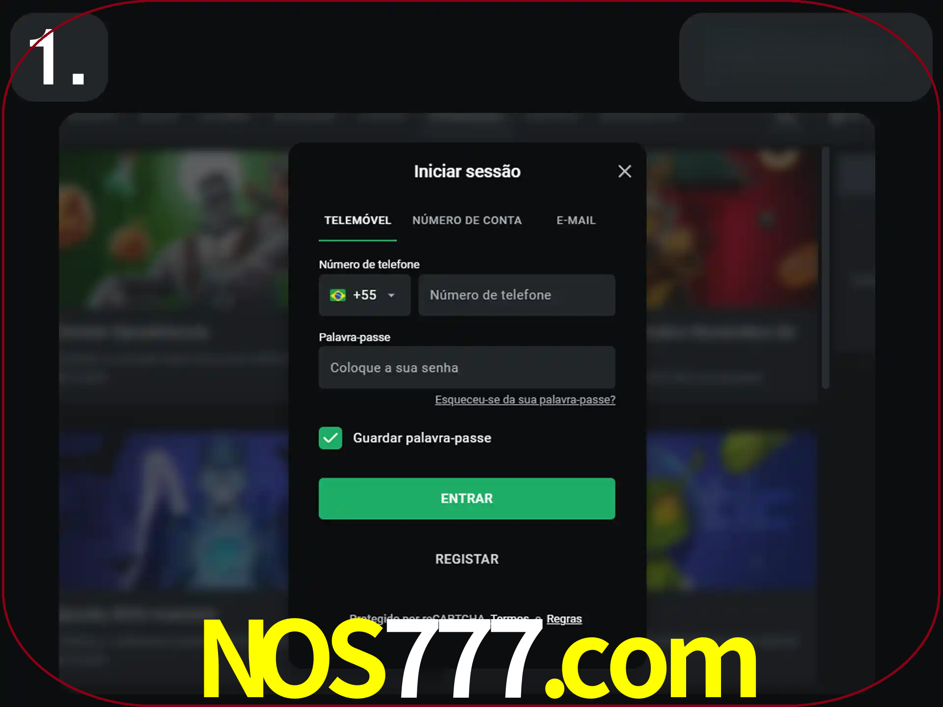 Acesse o site.